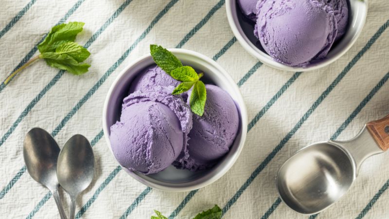 Can Dogs Eat Ube Ice Cream? Benefits And Risk- Doggie Food Items